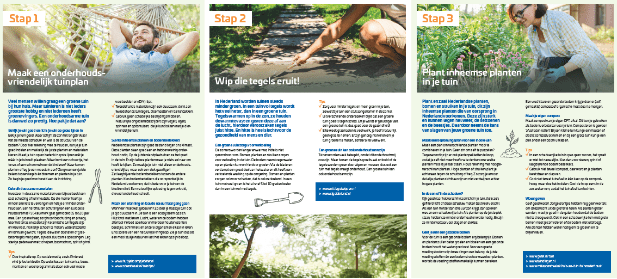 Boekje In 6 stappen een groene en duurzame tuin